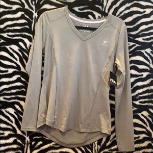 fila sport tru-dry long sleeve shirt